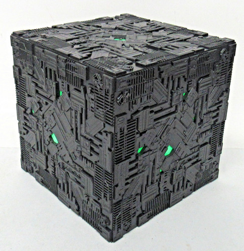 Eaglemoss star trek - star, borg