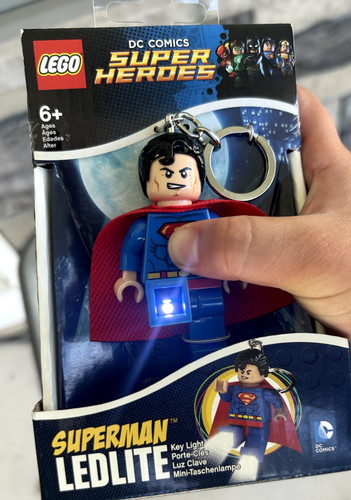 Lego superman led - dc, key