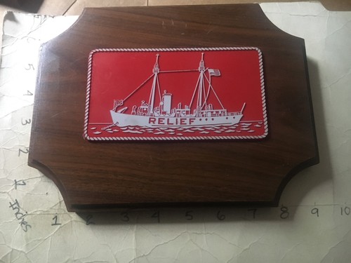 Coast guard wall plaque - wall,